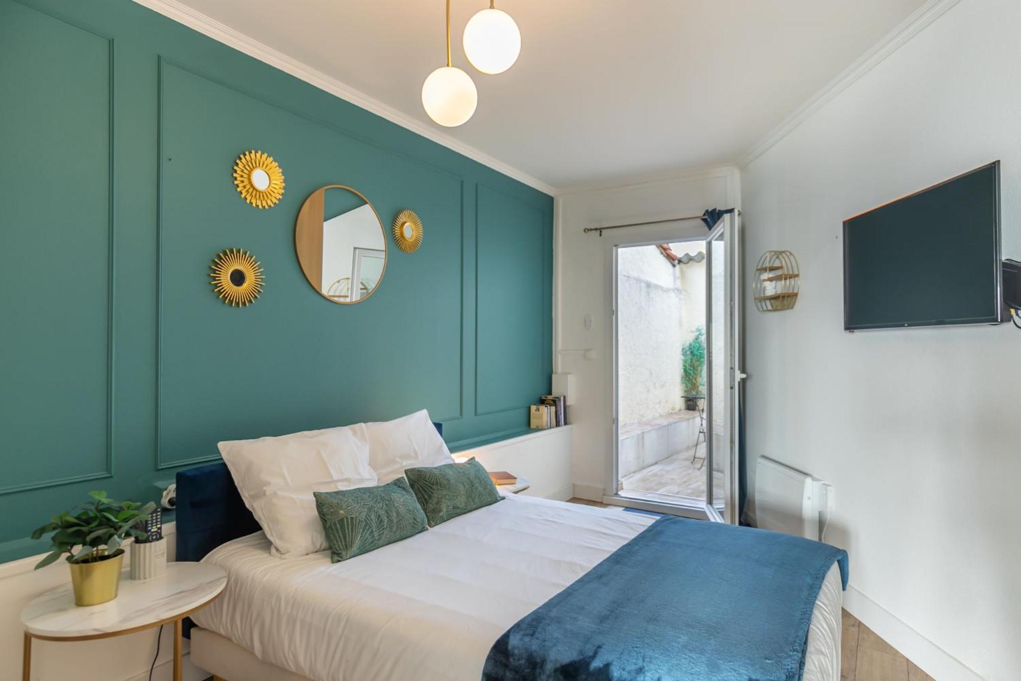 Le Neo - Studio Chic Avec Sa Cour Privative Et Fibre Bergerac Dış mekan fotoğraf