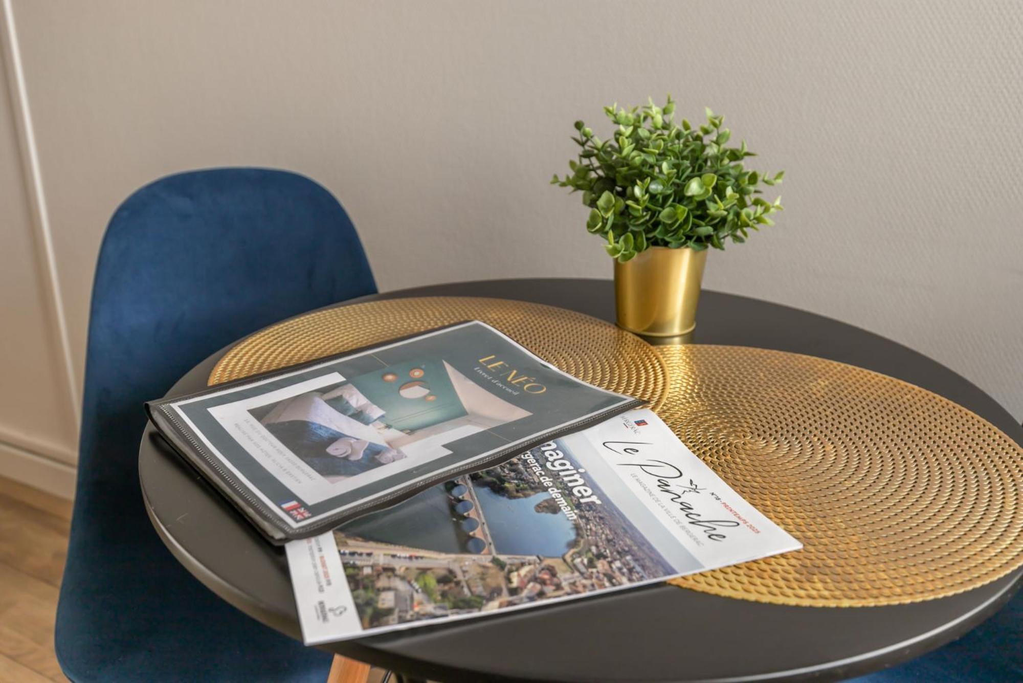Le Neo - Studio Chic Avec Sa Cour Privative Et Fibre Bergerac Dış mekan fotoğraf